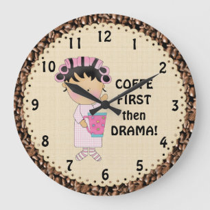 Coffee First clock