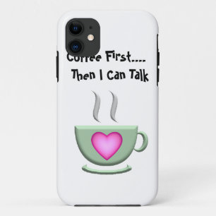 Coffee First iPhone5 Case