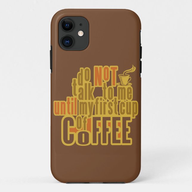COFFEE FIRST iPhone case-mate Case (Back)