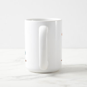 Coffee First… Problems Later – Cute Cartoon Design Coffee Mug