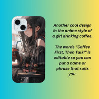 Coffee first, then talk 