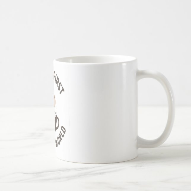 Coffee First Then the World Mug (Right)