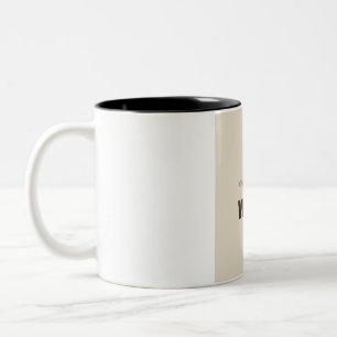 Coffee First Victory Later Motivational Coffee Lov Two-Tone Coffee Mug