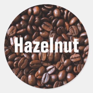 Coffee Flavour Label Stickers