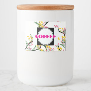 Coffee Food Label