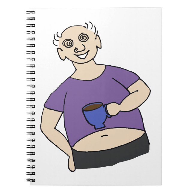 Coffee Freak Notebook (Front)