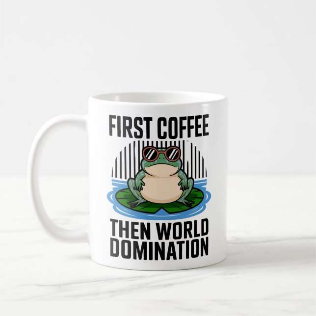 Coffee Frog Mug (Left)