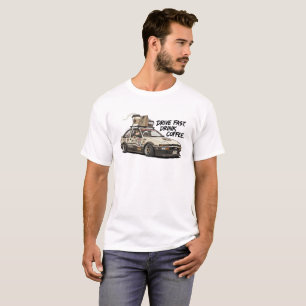 Coffee Fueled Car Enthusiast T-Shirt