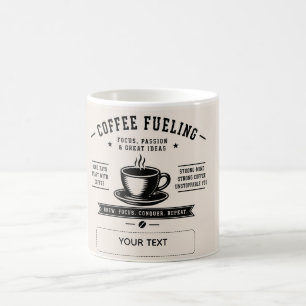 Coffee Fuelling – Motivational Personalised Coffee Mug