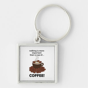Coffee Funny Coffee Lover Coffee  Key Ring