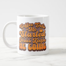 Coffee Gets Me Started -Sangria