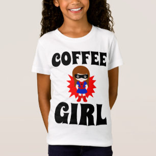 COFFEE GIRL, Funny Teen Girls T-shirts