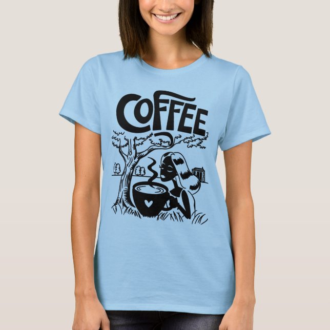 Coffee Girl T-Shirt (Front)