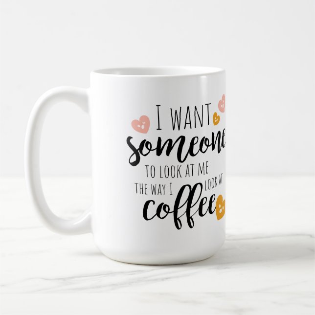 Coffee glass mug (Left)