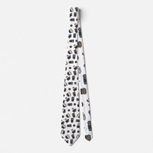 Coffee Glitch Tie