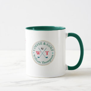COFFEE & GOLF  Golf-Player  Mug