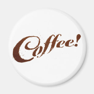 Coffee Grounds Coffee - Magnet