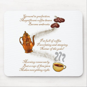 Coffee Haiku Mousepad
