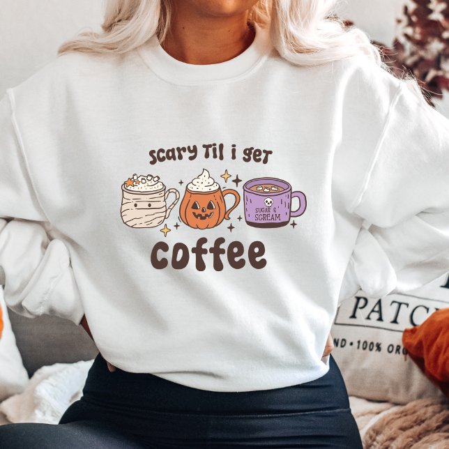 Coffee Halloween Sweatshirt (Creator Uploaded)