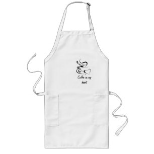 Coffee-heart Long Apron