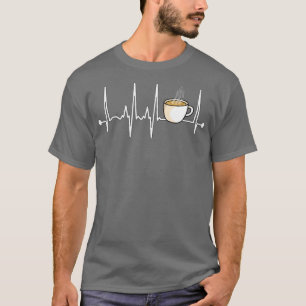 Coffee Heartbeat 4 T-Shirt