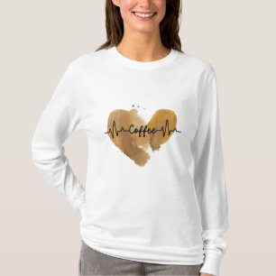 Coffee Heartline T-Shirt