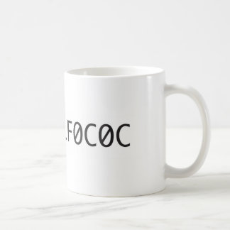 Coffee Hexadecimal Mug