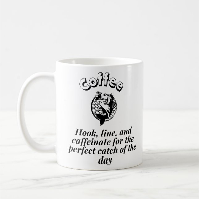 Coffee Hooks Line and Caffeinate for the Perfect Mug (Left)
