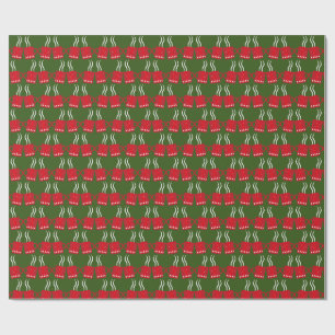 Coffee Hot Chocolate Mug Wrapping Paper
