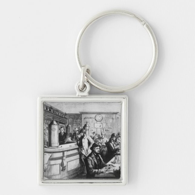Coffee house, Clerkenwell Key Ring (Front)