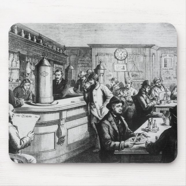 Coffee house, Clerkenwell Mouse Pad (Front)