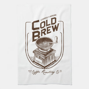 Coffee House Cold Brew Coffee Roasting Company Tea Towel