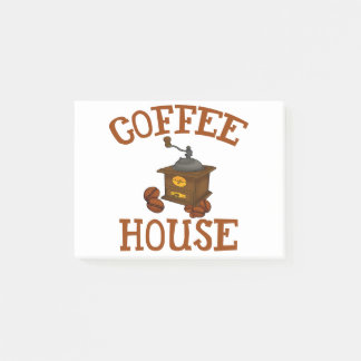 COFFEE HOUSE POST-IT NOTES