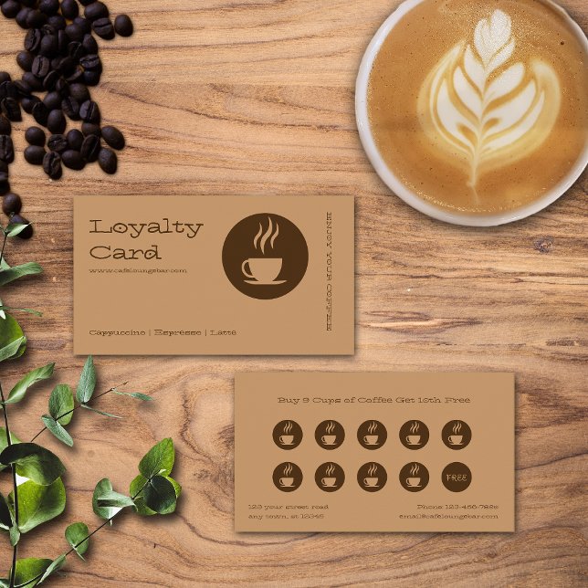 Coffee House / Shop Loyalty Card (Creator Uploaded)
