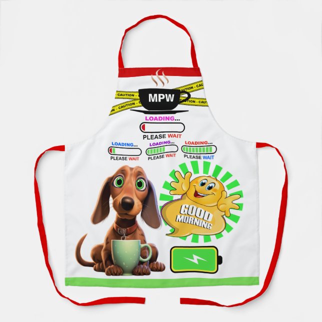 Coffee Humour  ... Apron (Front)