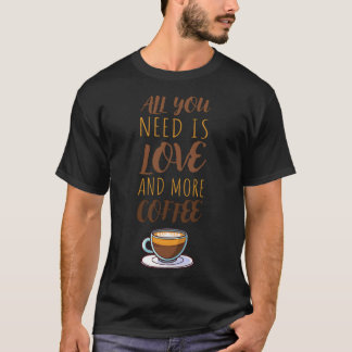 Coffee idea caricature T-Shirt