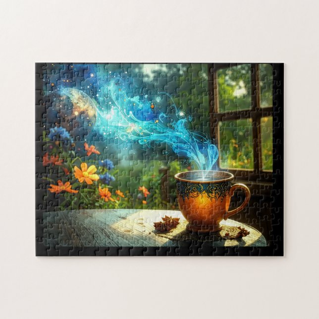 Coffee Imaginings Cafe Imagination  Jigsaw Puzzle (Horizontal)