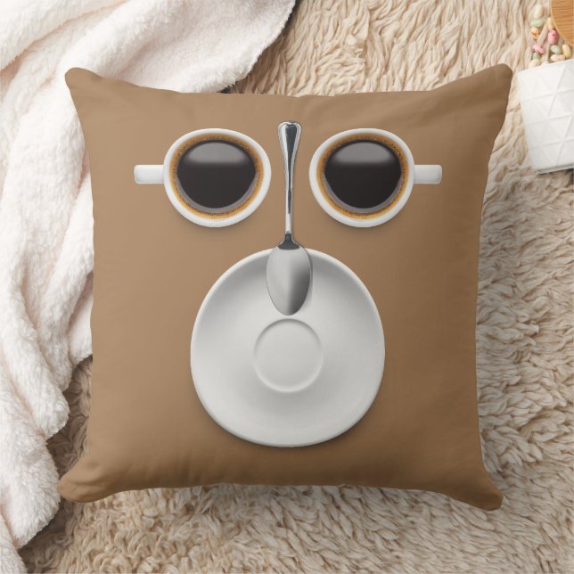 Coffee in Bed Cushion (Blanket)