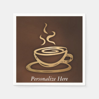 Coffee In My Cup Napkin