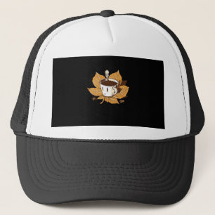 Coffee In The Fall Autumn It’s Fall Y’all Trucker Hat