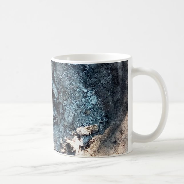 Coffee in the middle of nature! mug (Right)