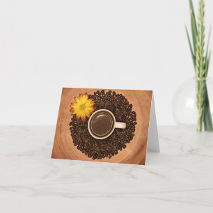 Coffee in the Round Note Card