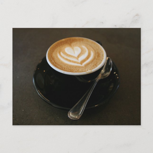 Coffee is love - postcard (Front)