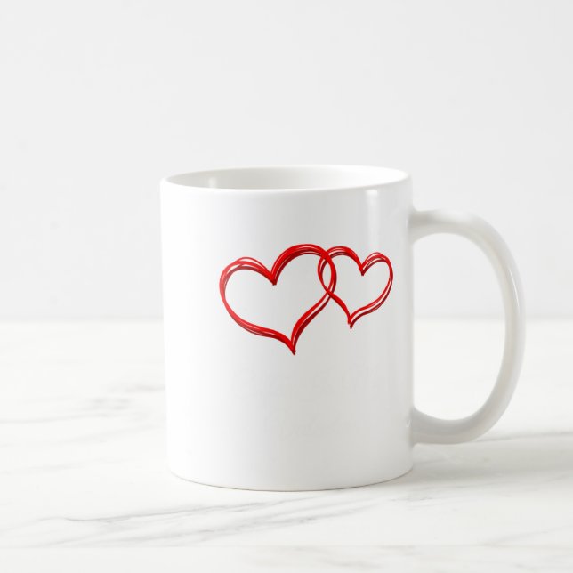 Coffee Is My Valentine Valentines Day Humor 1  Coffee Mug (Right)