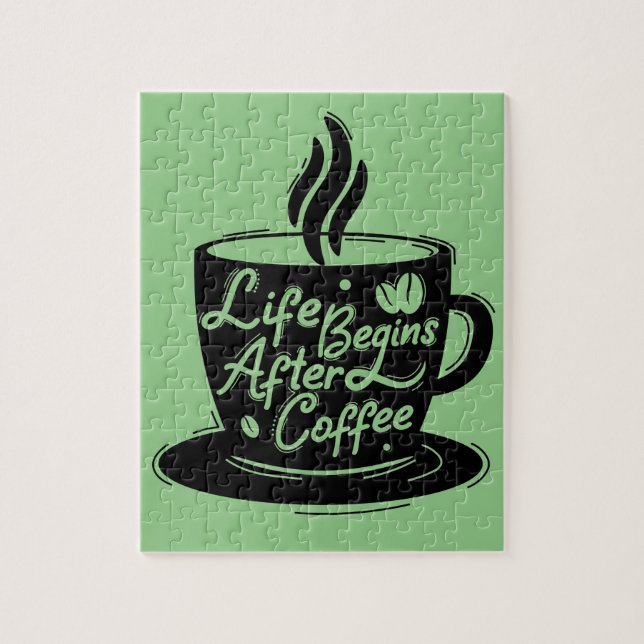 coffee jigsaw puzzle (Vertical)