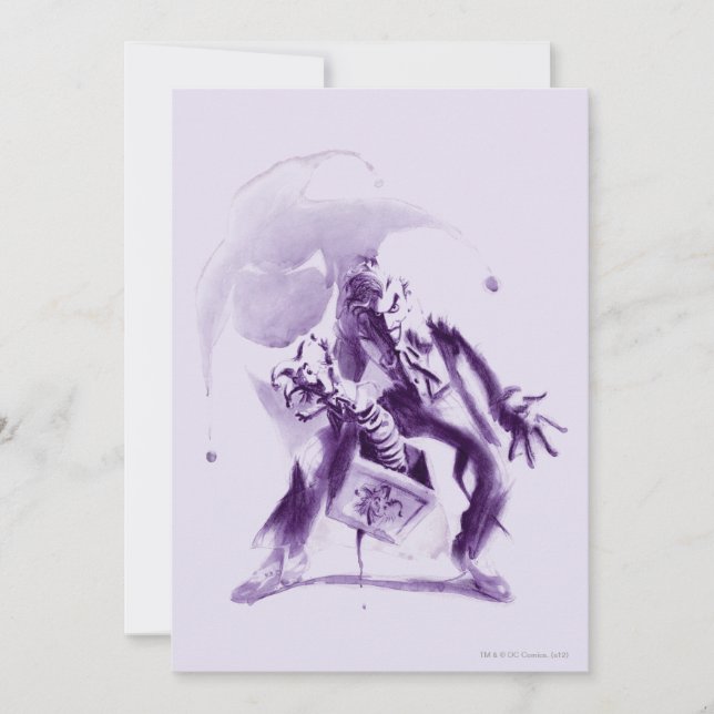 Coffee Joker Invitation (Front)