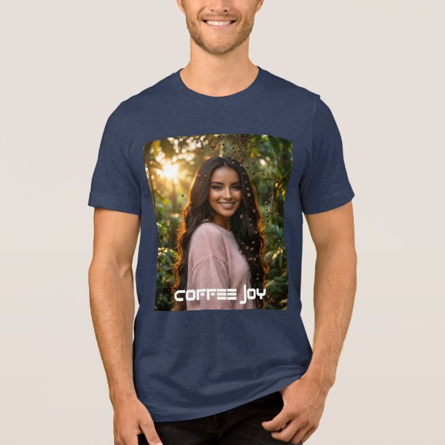 COFFEE JOY Tri-Blend SHIRT (Front)