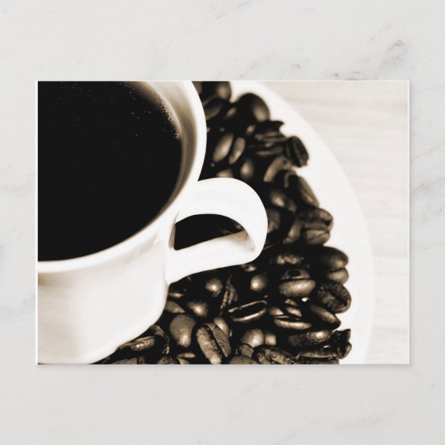 Coffee / Kaffe Postcard (Front)