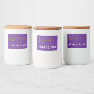 Coffee / Kaffee Food Label