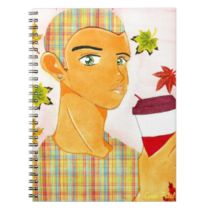 Coffee Kei Spiral Notebook